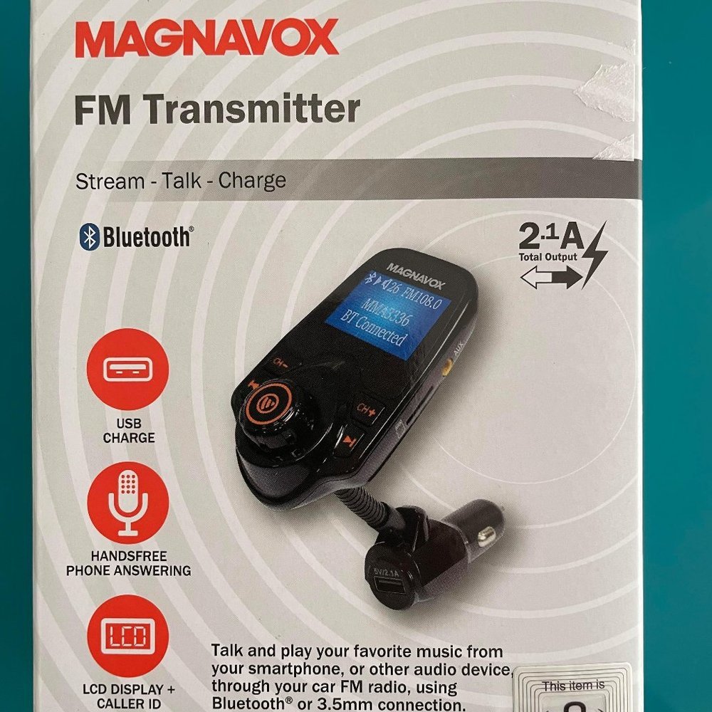 NIB- Magnavox FM Transmitter